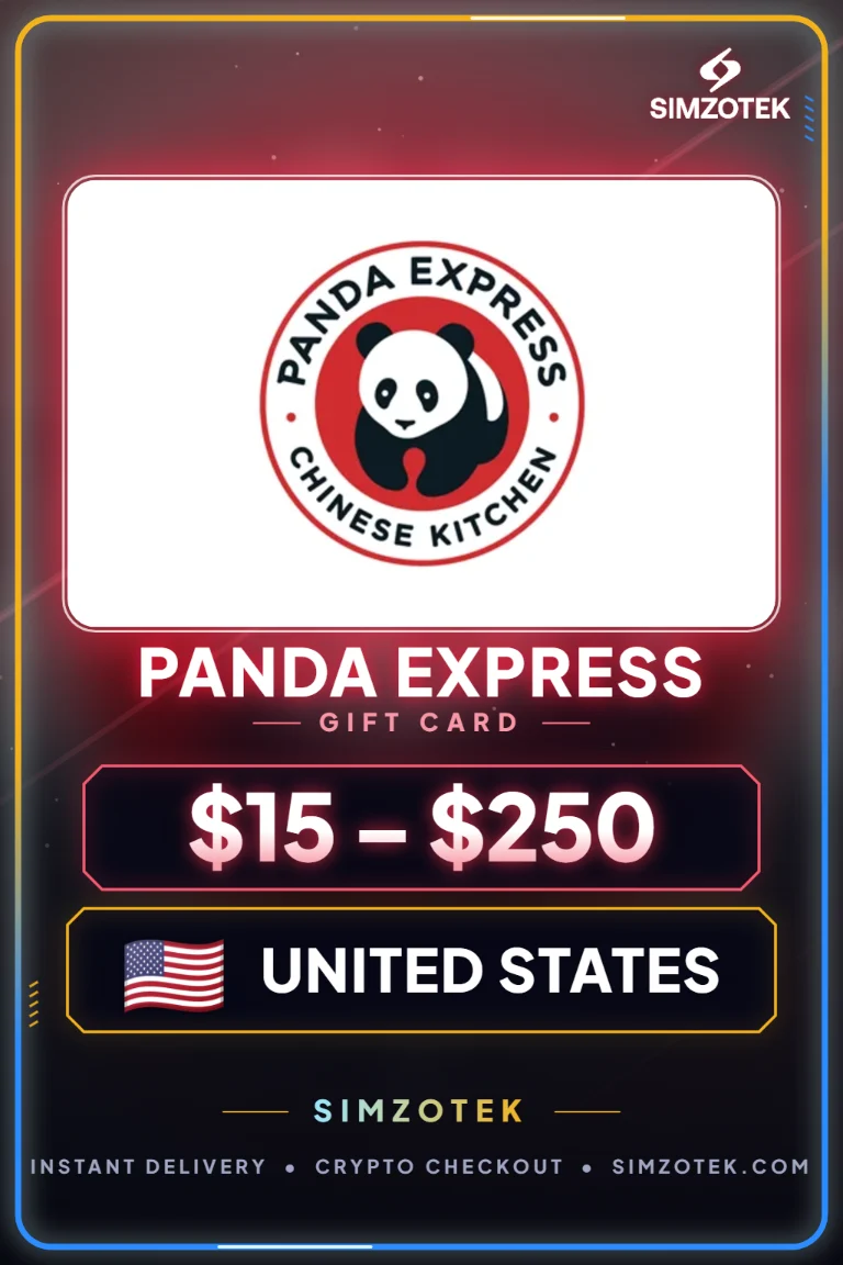 Panda Express dāvanu karte (Amerikas Savienotās Valstis)