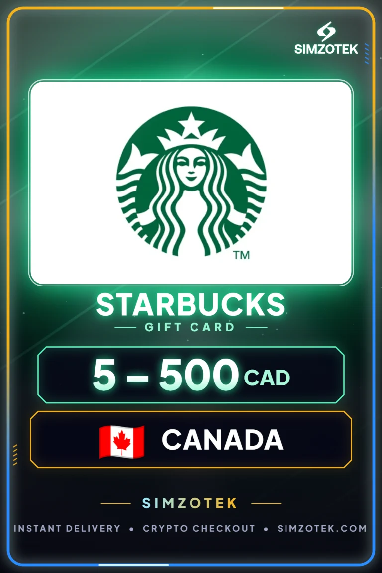 Dárková karta Starbucks (Kanada)