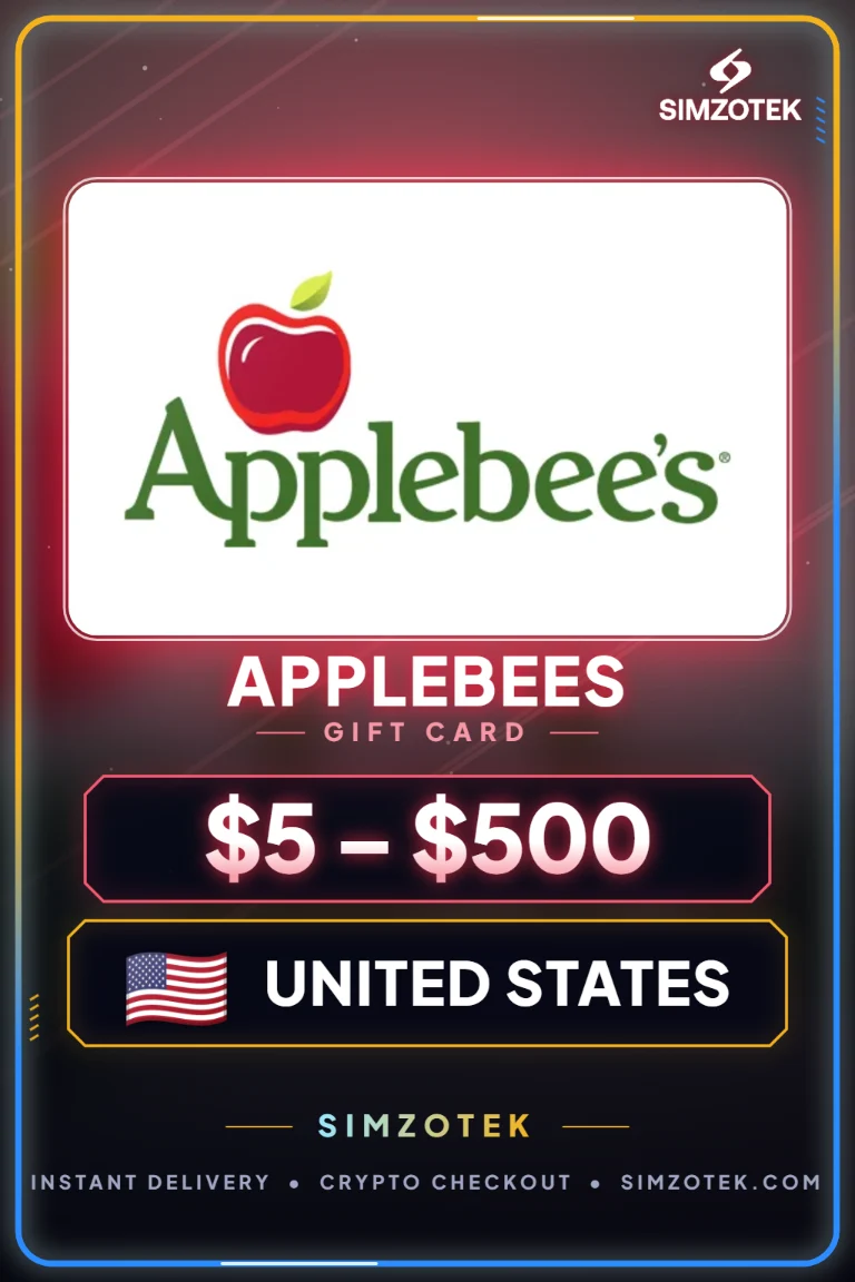 Applebees Geschenkkarte (Vereinigte Staaten)