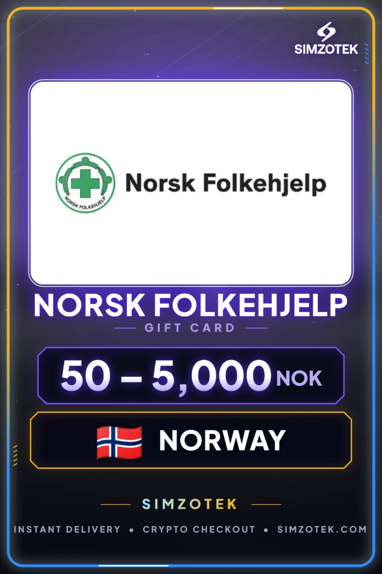 Norsk Folkehjelp Geschenkkarte (Norwegen)