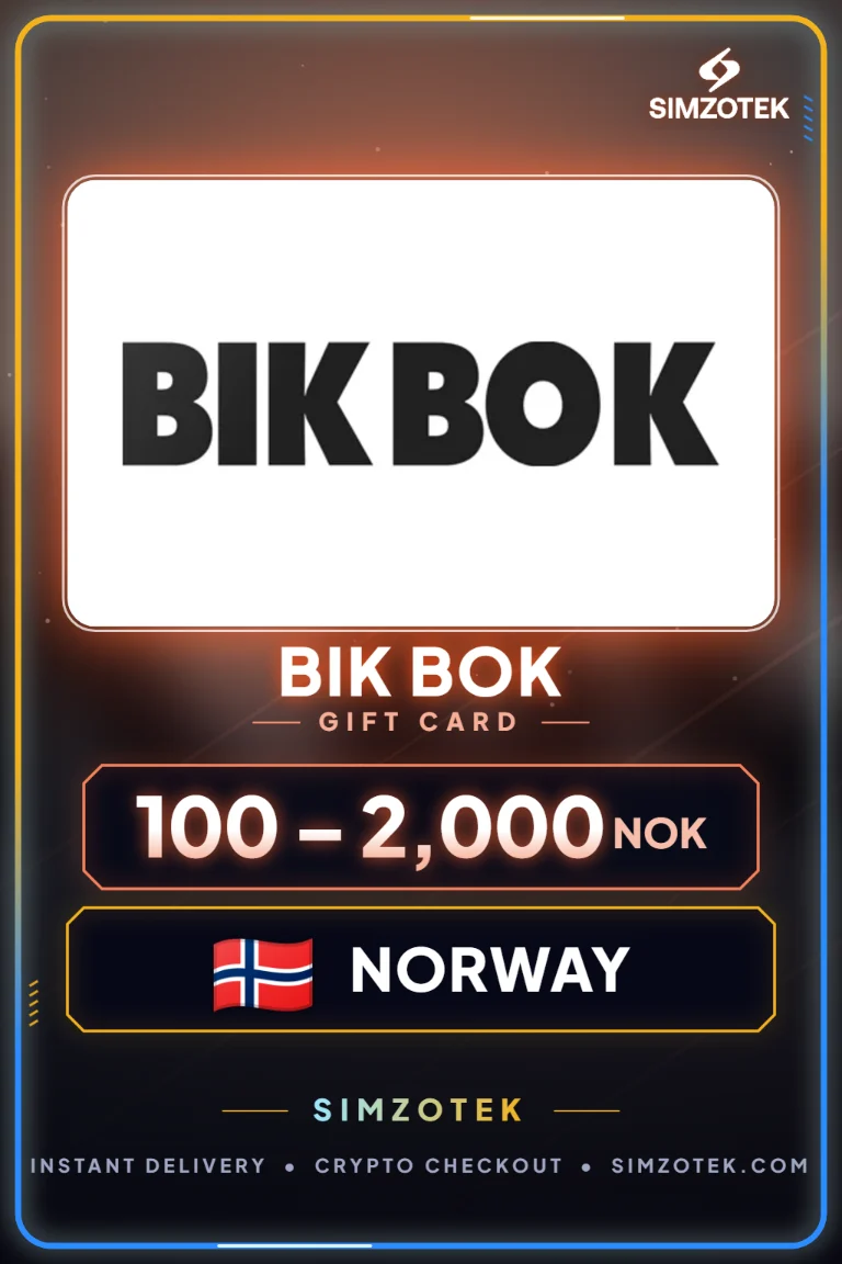 Bik Bok Geschenkkarte (Norwegen)