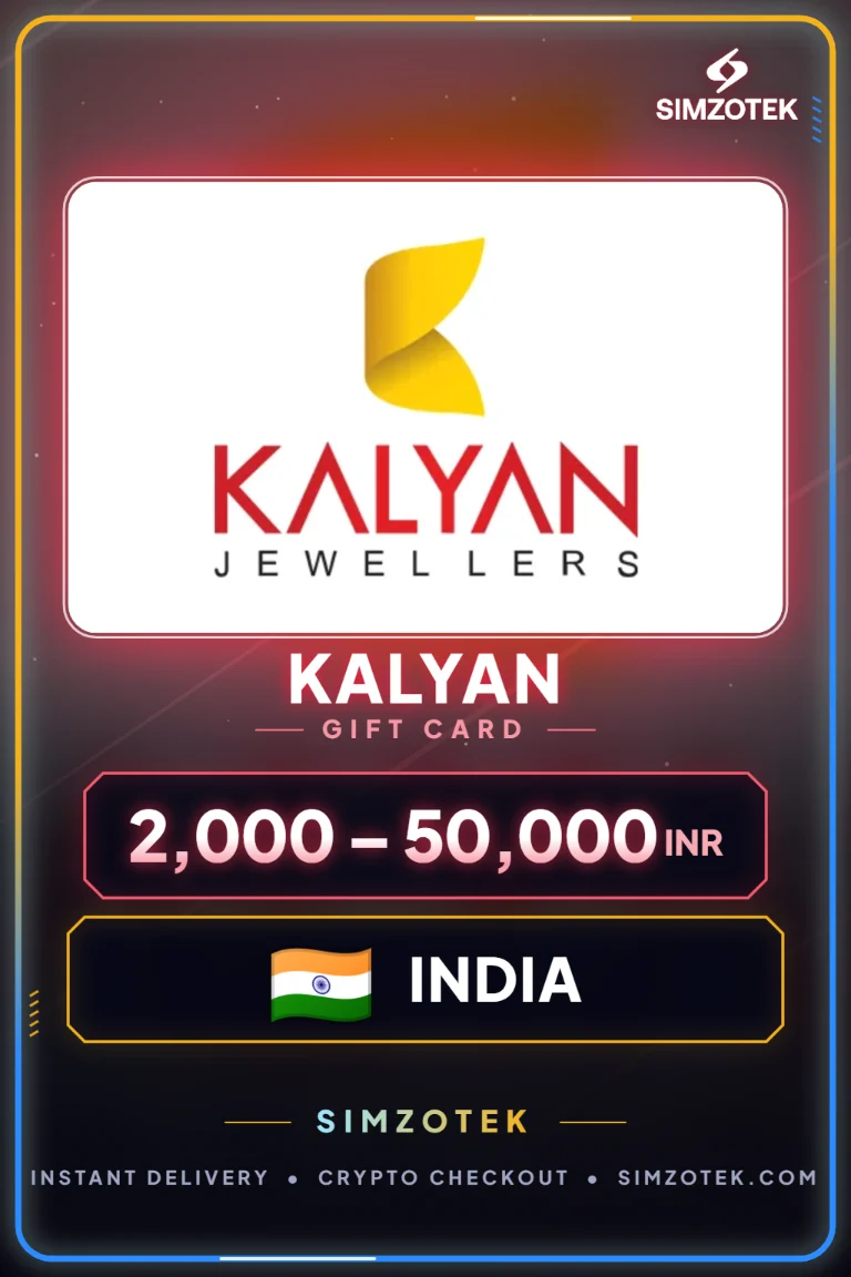Carta regalo Kalyan (India)