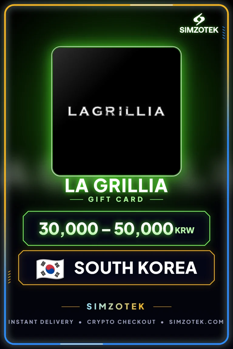 LA GRILLIA Gift Card (South Korea)