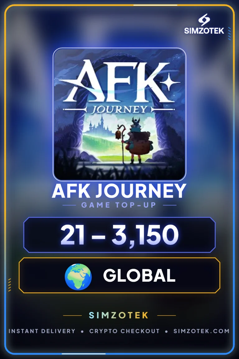 AFK Journey Crystals Top-Up (Παγκόσμια)