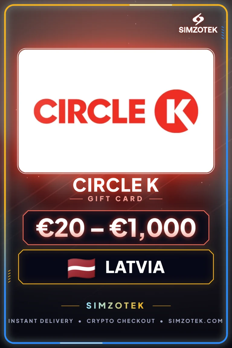 Circle K dovanų kortelė (Latvija)