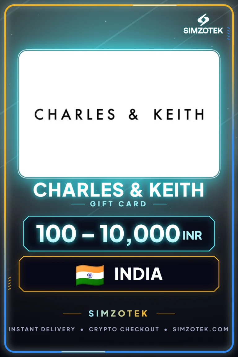 CHARLES & KEITH Gift Card (India)