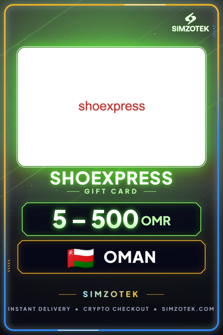 Shoexpress 기프트카드 (오만)