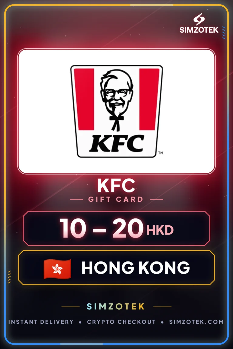 Karta podarunkowa KFC (Hong Kong)