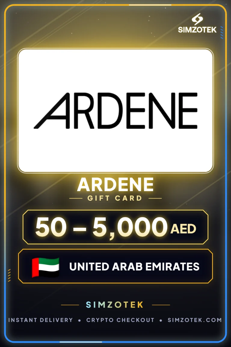 Ardene Geschenkkarte (Vereinigte Arabische Emirate)