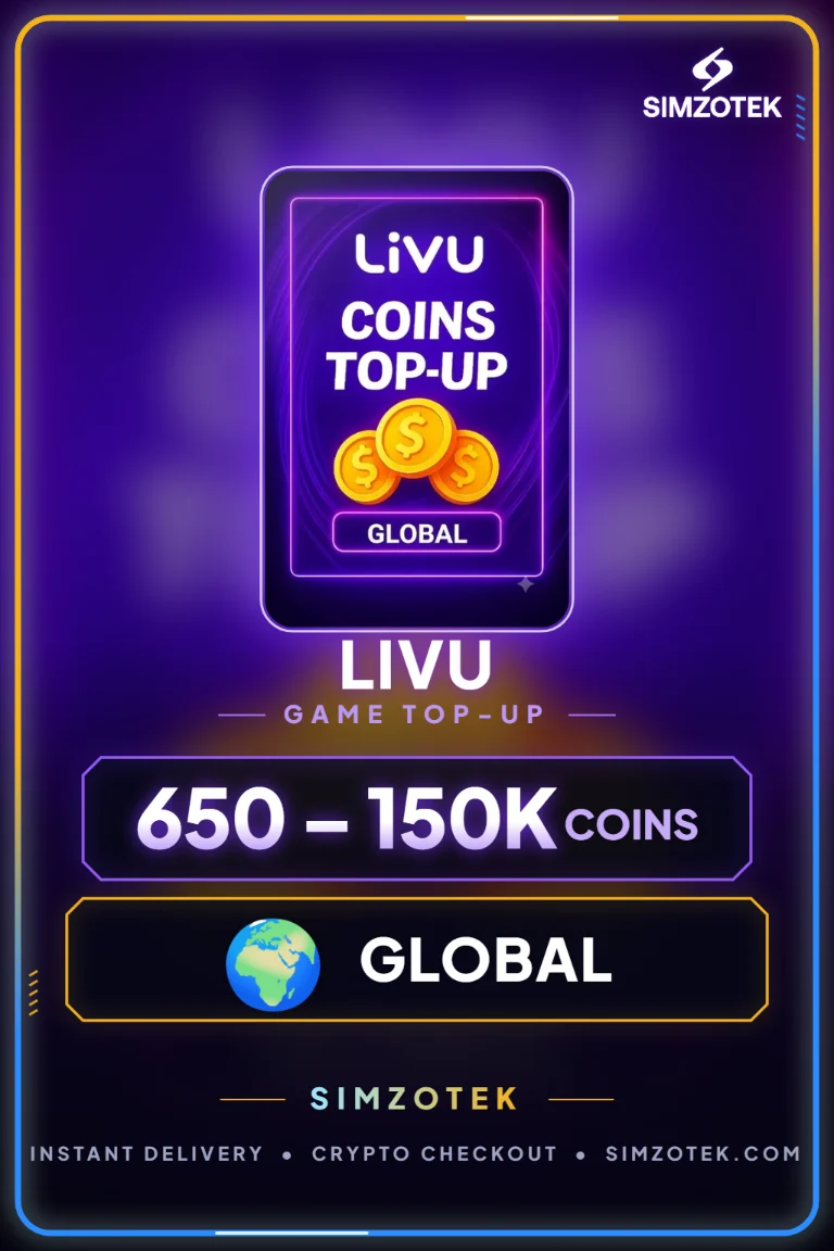 LivU Coins Top-Up (Global)