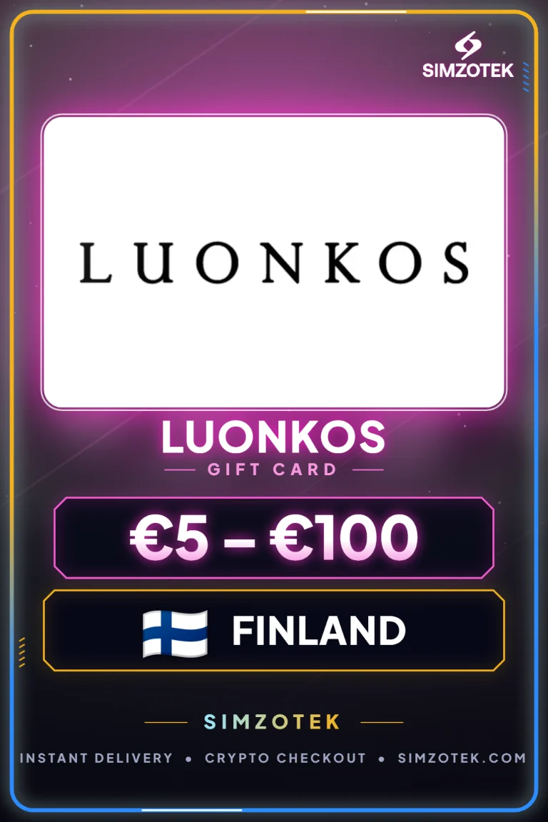 Tarjeta de regalo Luonkos (Finlandia)