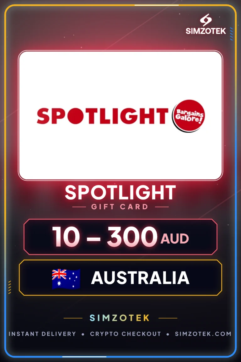 Karta podarunkowa Spotlight (Australia)