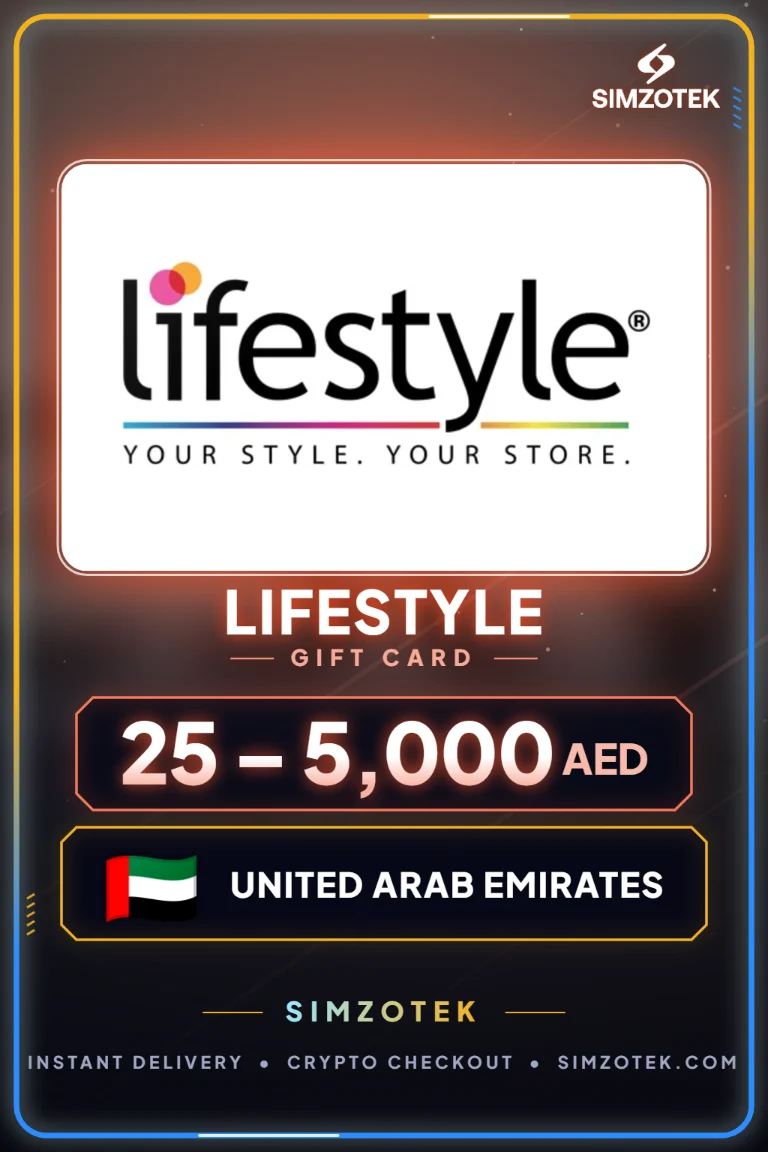 Dárková karta Lifestyle (Spojené arabské emiráty)