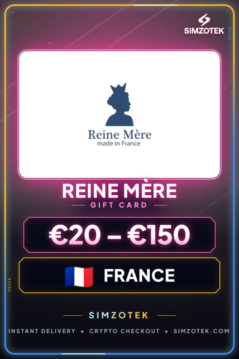 Carta regalo Reine Mère (Francia)