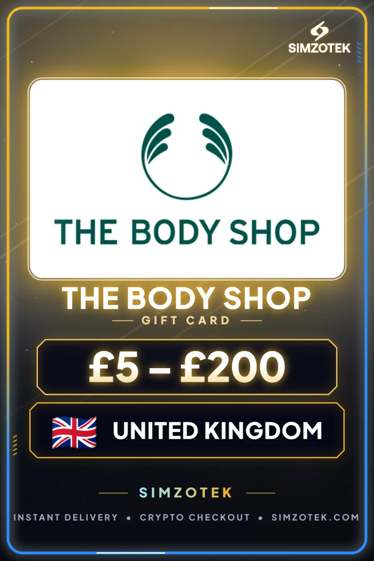 Carta regalo The Body Shop (Regno Unito)