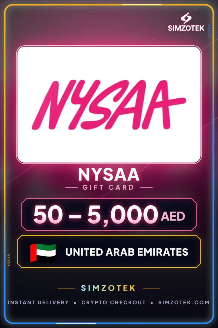 Carta regalo Nysaa (Emirati Arabi Uniti)