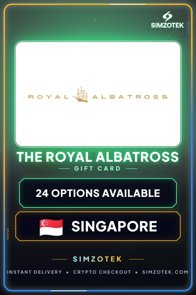 Carta regalo The Royal Albatross (Singapore)