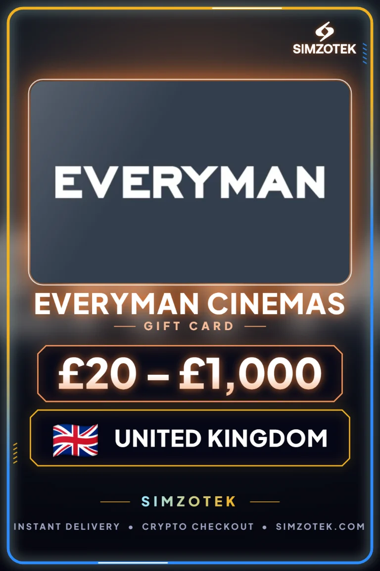 Everyman Cinemas Geschenkkarte (Vereinigtes Königreich)