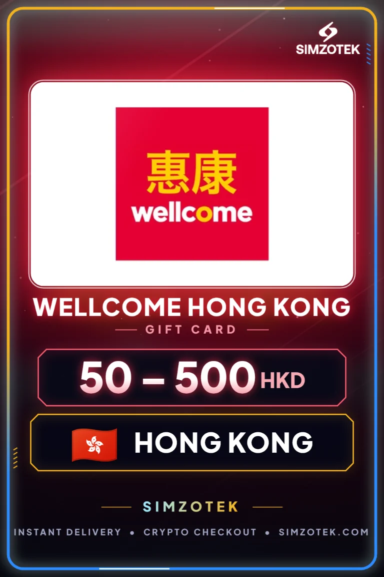 Wellcome Hong Kong Geschenkkarte (Hong Kong)