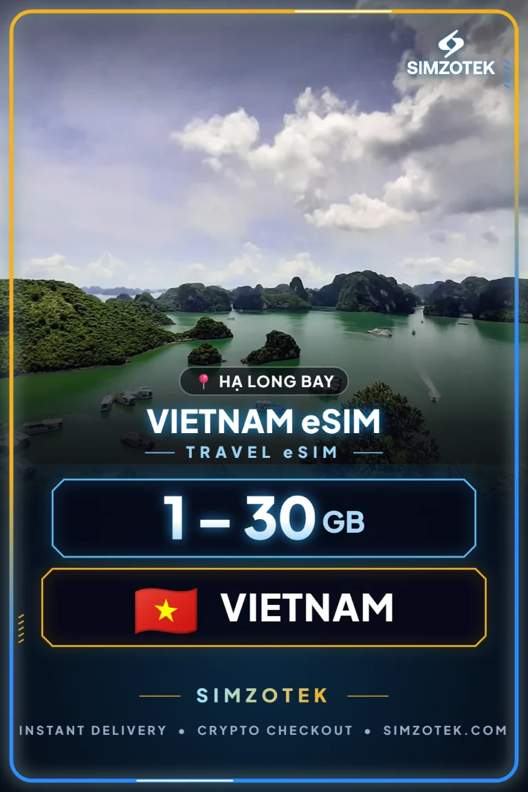 Vietnam eSIM – Datentarife