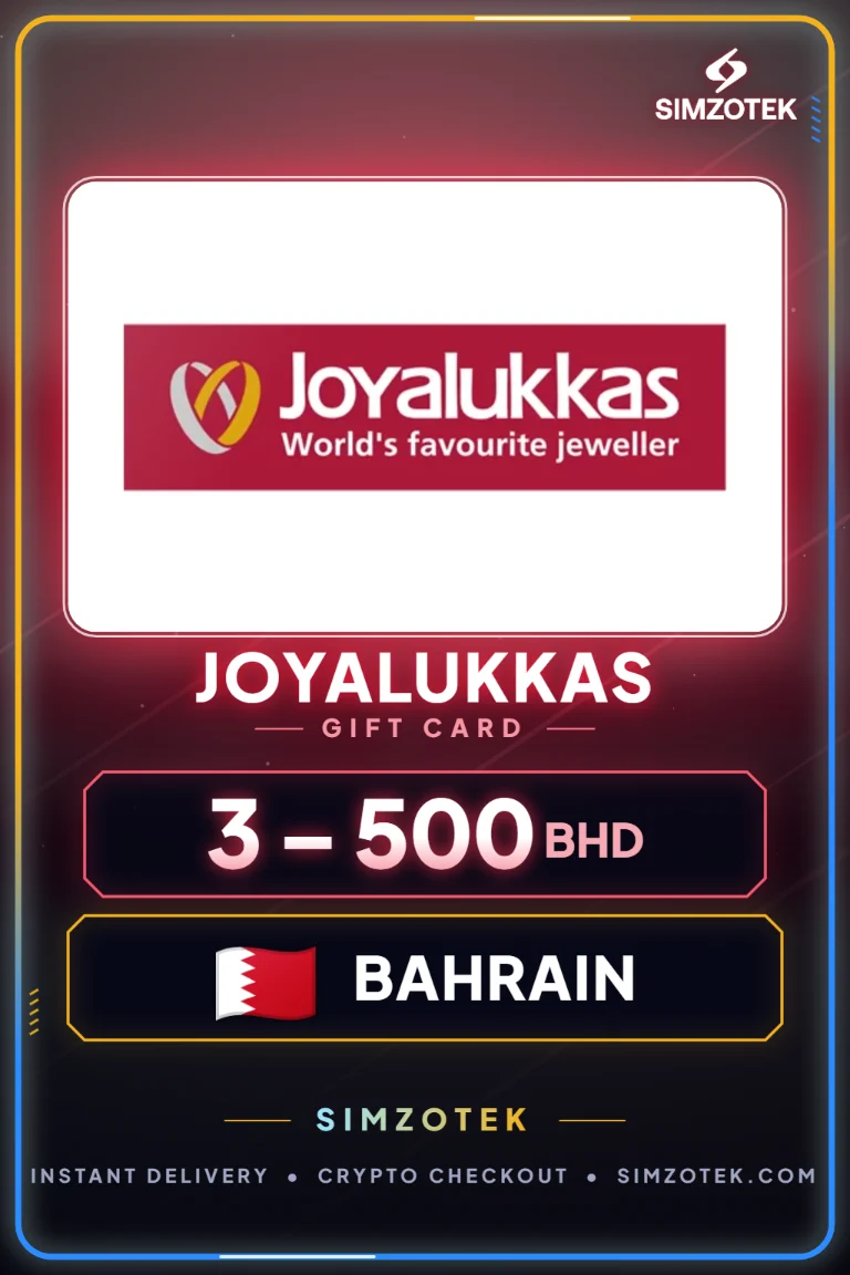 Carta regalo Joyalukkas (Bahrein)