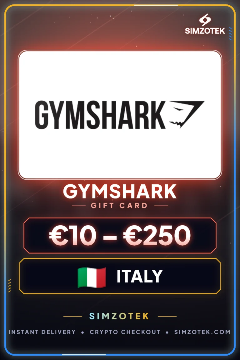 Carta regalo Gymshark (Italia)