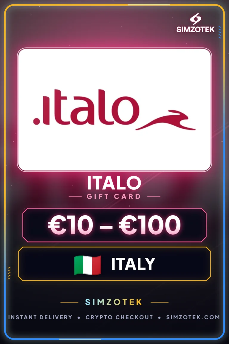 บัตรของขวัญ Italo (อิตาลี)