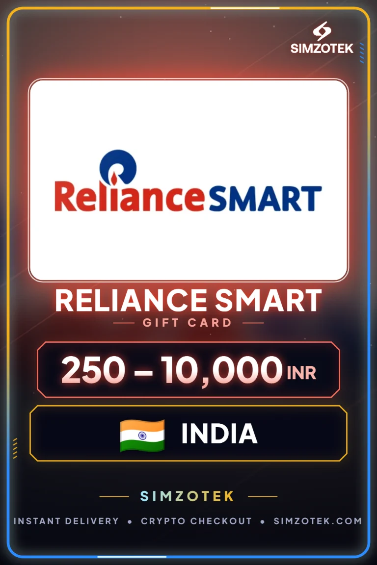 Подарок картичка Reliance Smart (Индија)