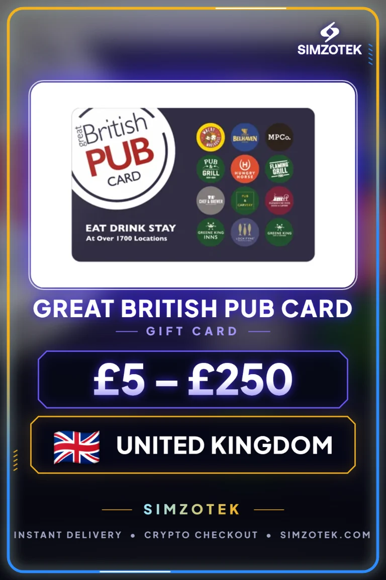 Great British Pub Card (Wielka Brytania)
