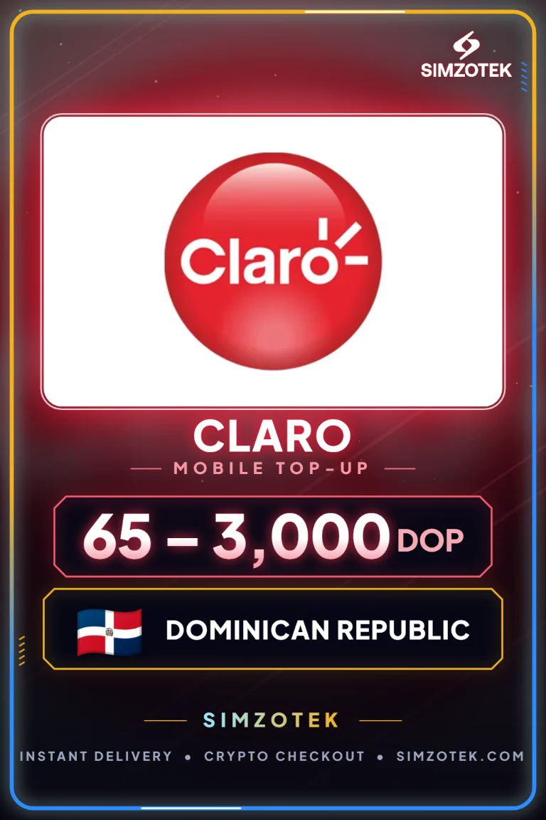 Claro Mobile Top-Up (Dominikanische Republik)
