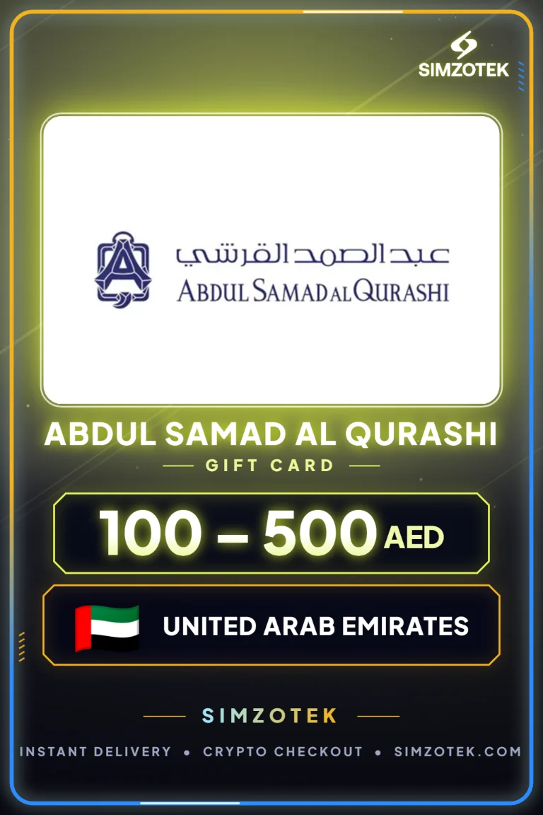 Abdul Samad Al Qurashi Geschenkkarte (Vereinigte Arabische Emirate)