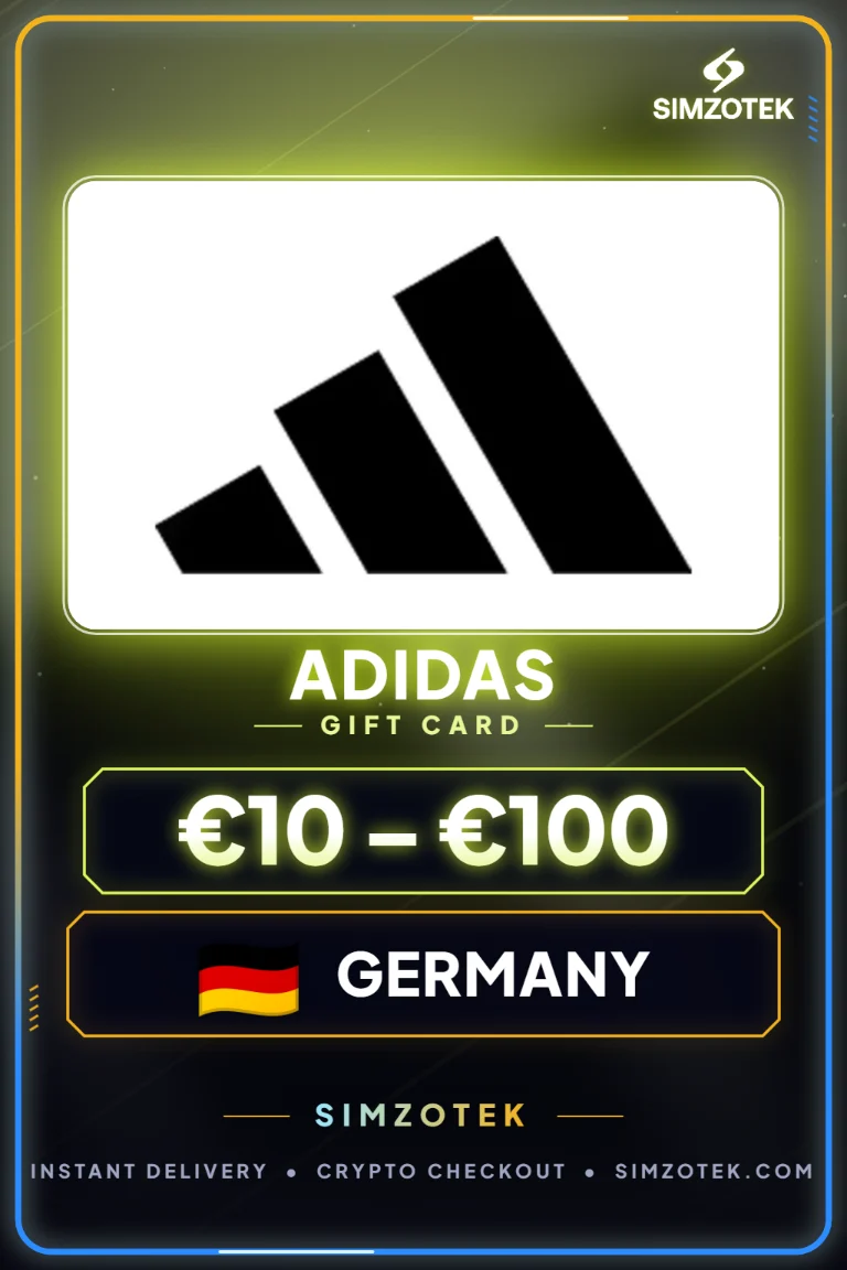 Karta podarunkowa Adidas (Niemcy)
