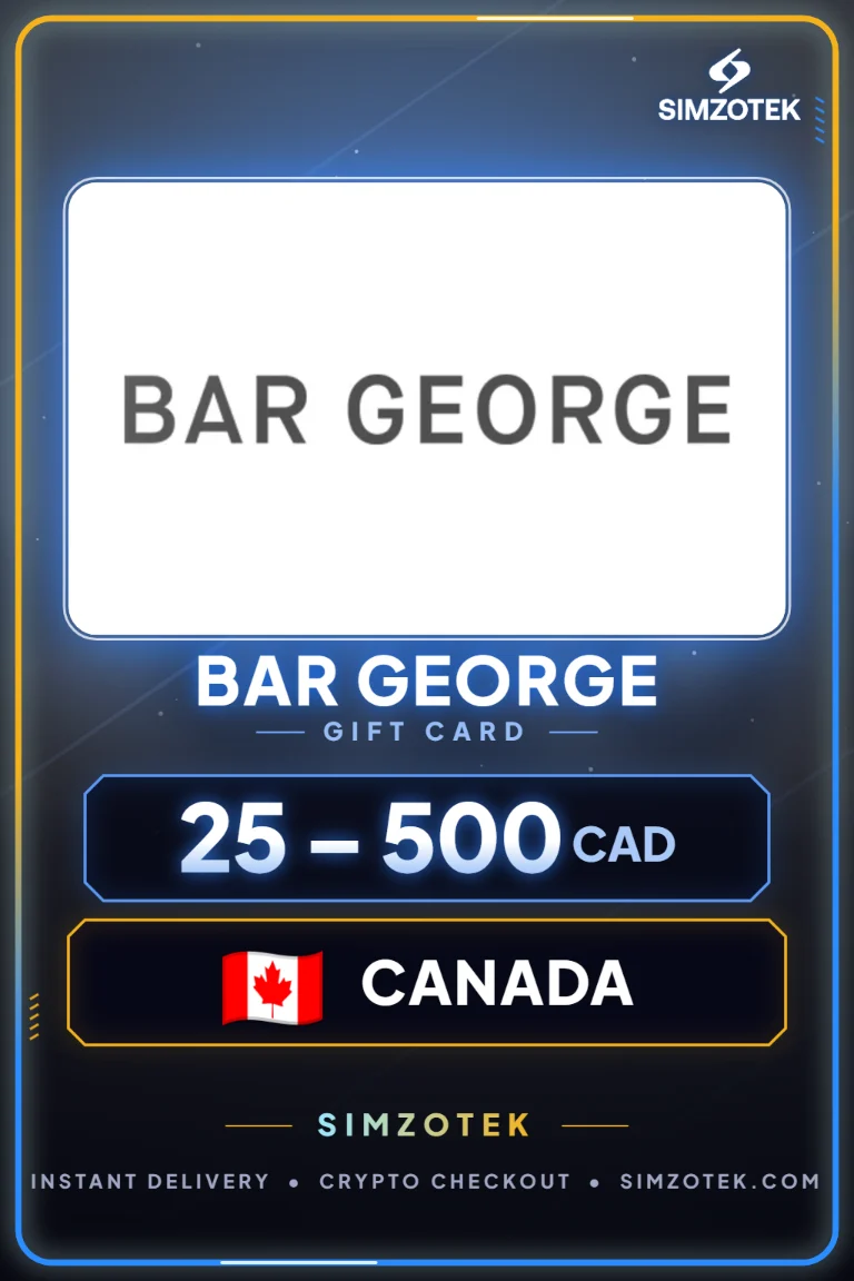Bar George Gift Card (Canada)
