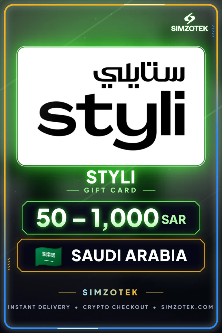 Tarjeta de regalo Styli (Arabia Saudí)