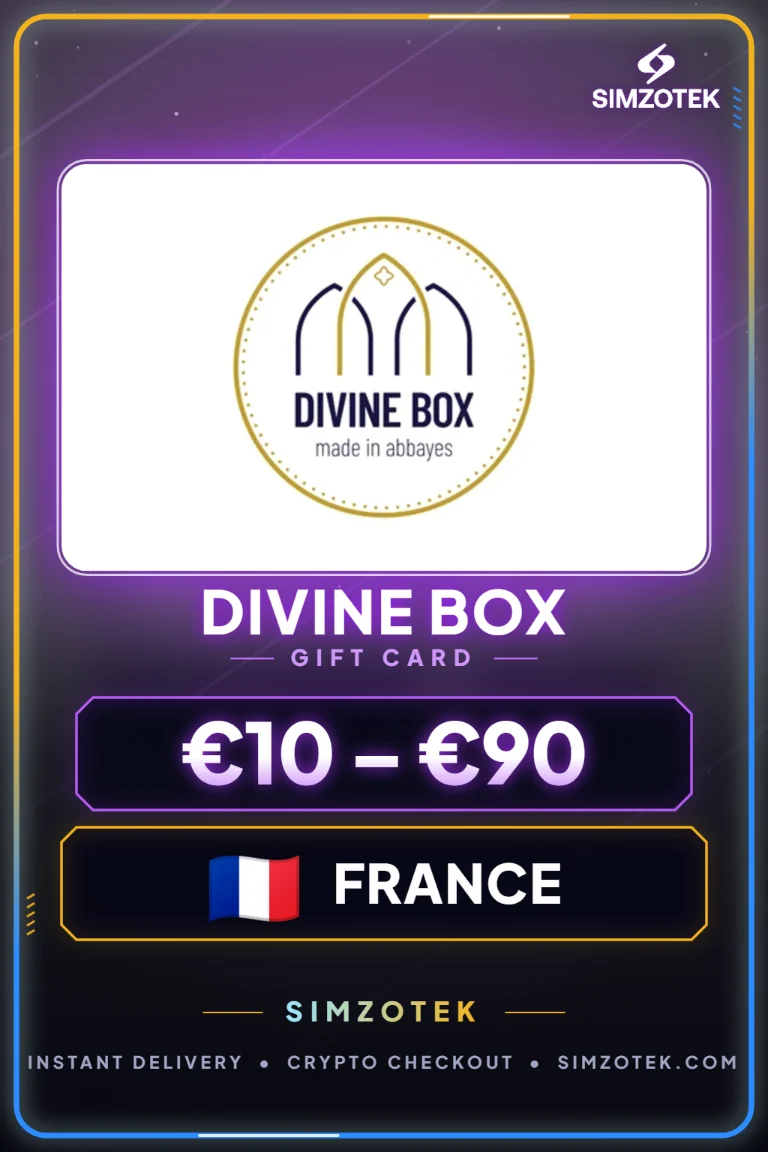 บัตรของขวัญ Divine Box (ฝรั่งเศส)