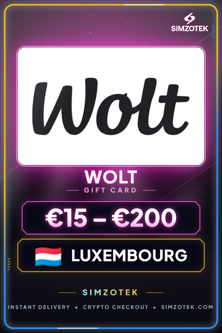 Carta regalo Wolt (Lussemburgo)