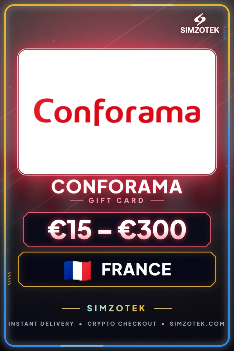 Conforama ギフトカード (フランス)