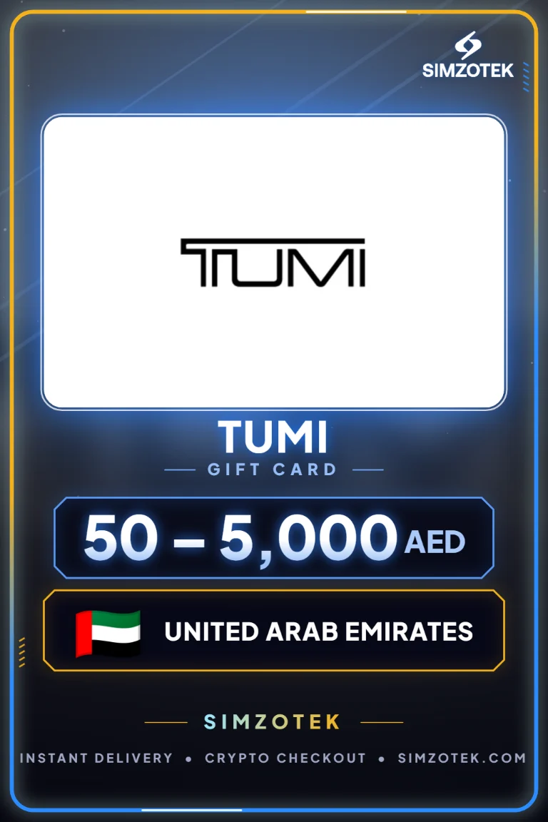 TUMI Geschenkkarte (Vereinigte Arabische Emirate)