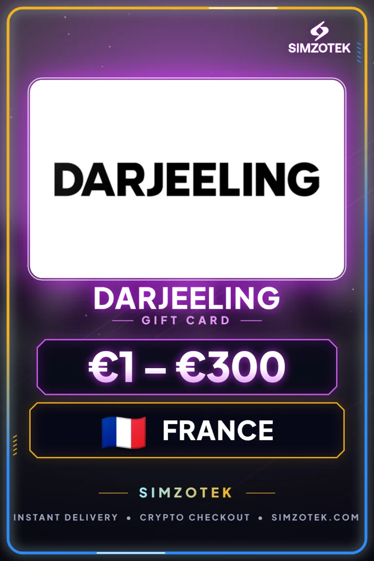 Dárková karta Darjeeling (Francie)
