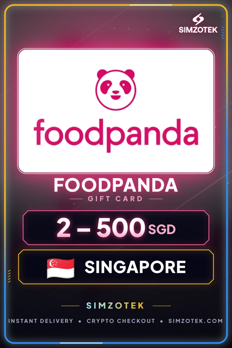 Dárková karta foodpanda (Singapur)
