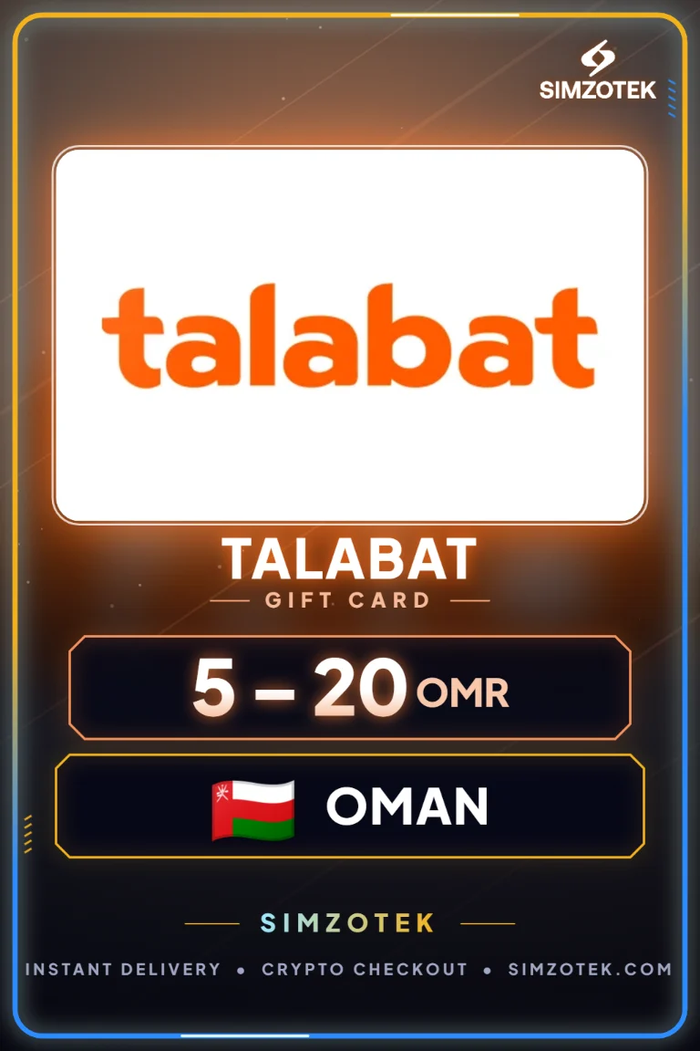 Talabat Gift Card (Oman)
