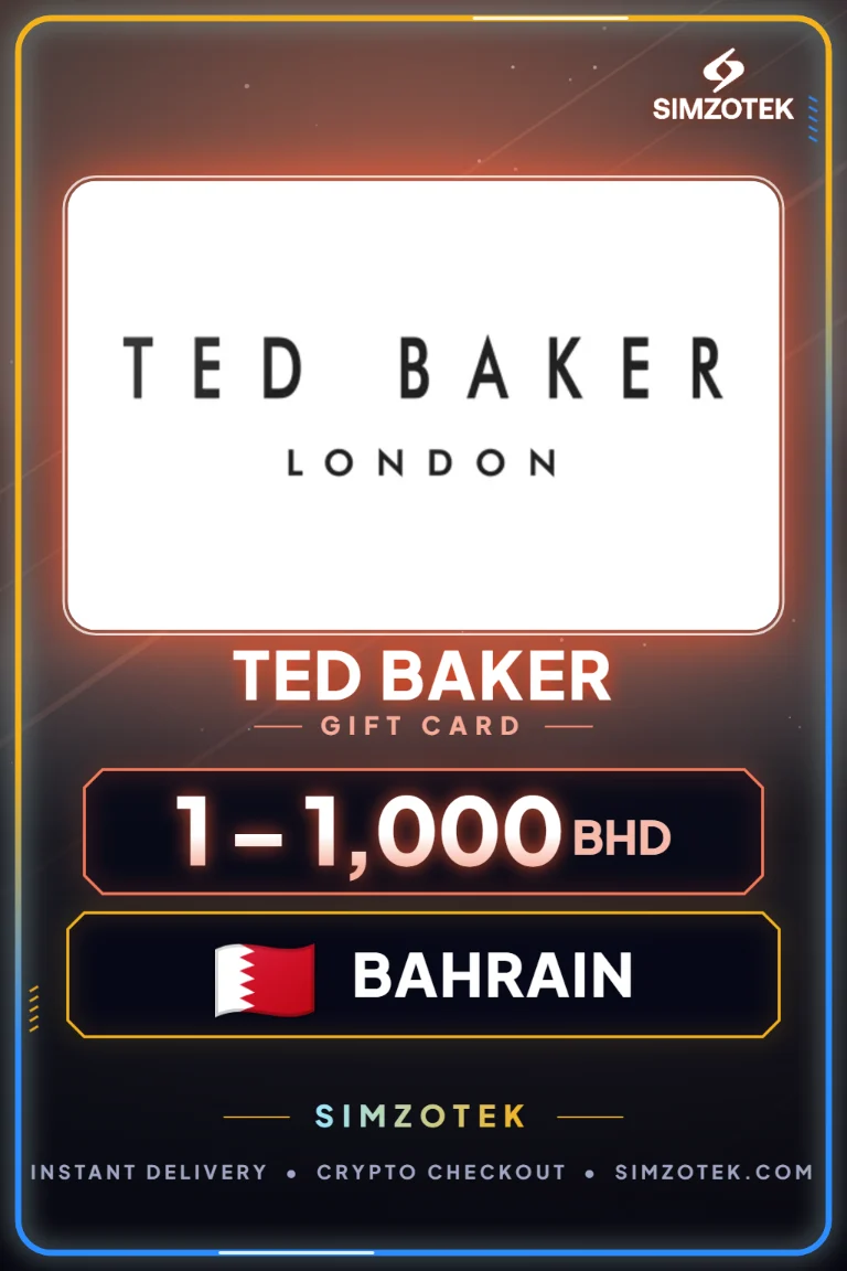 Carta regalo Ted Baker (Bahrein)