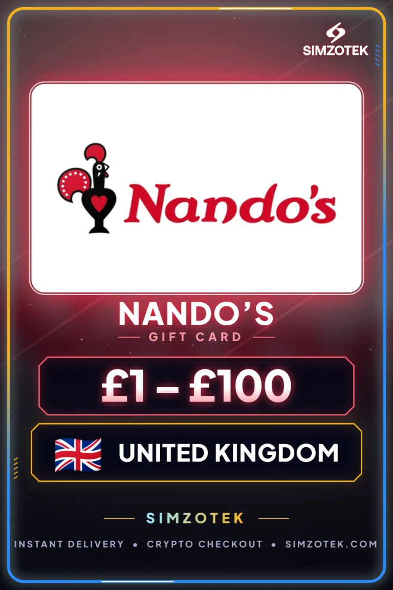 Carta regalo Nando’s (Regno Unito)
