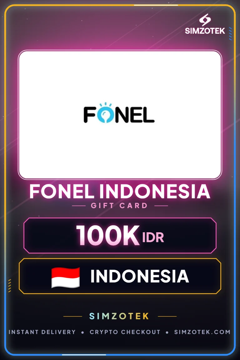 Card cadou FONEL Indonesia (Indonezia)