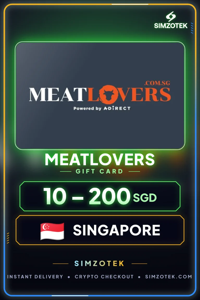 Поклон картица MeatLovers (Сингапур)