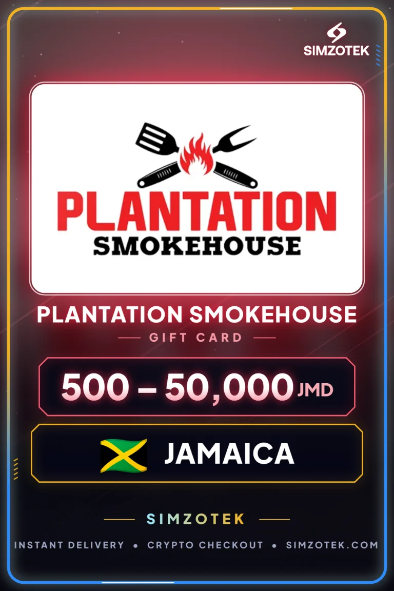 Plantation Smokehouse Gift Card (Jamaica)