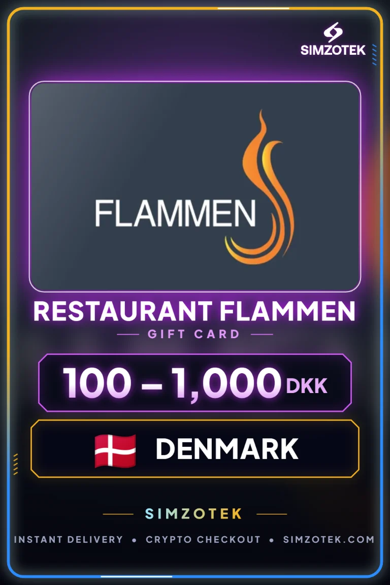 Restaurant Flammen dovanų kortelė (Danija)