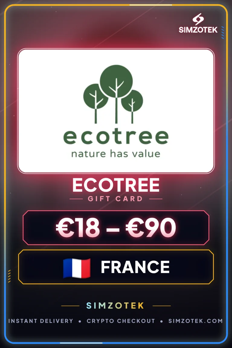 Dárková karta EcoTree (Francie)