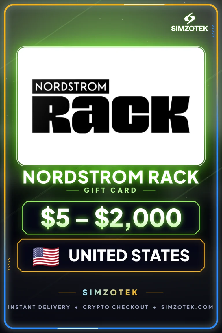 Karta podarunkowa Nordstrom Rack (Stany Zjednoczone)
