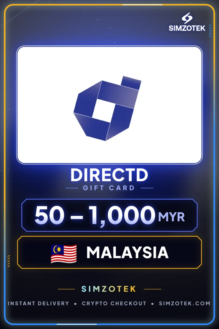 DirectD Geschenkkarte (Malaysia)